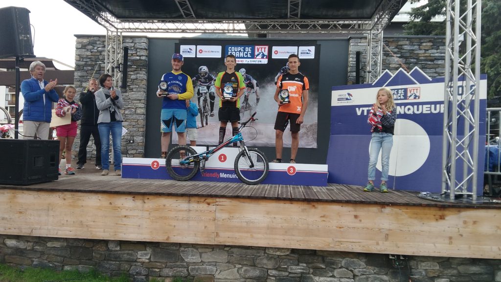 2ème Coupe de France VTT Trial aux Ménuires Horizon Montluçon